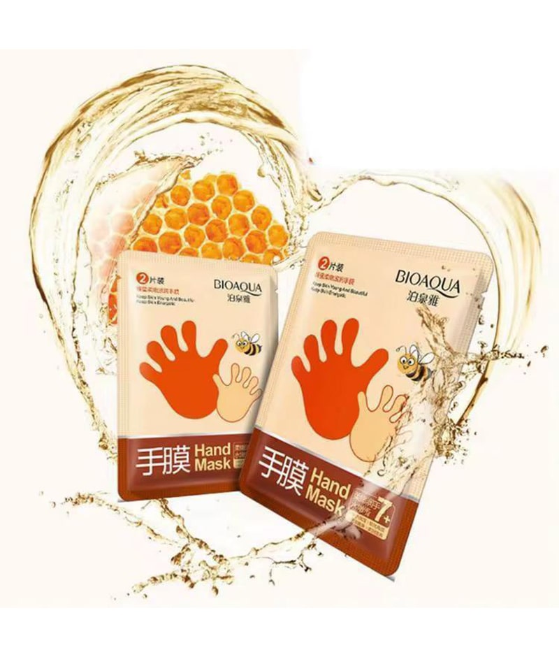 ماسک دست عسل مدل دستکشی بیوآکوا